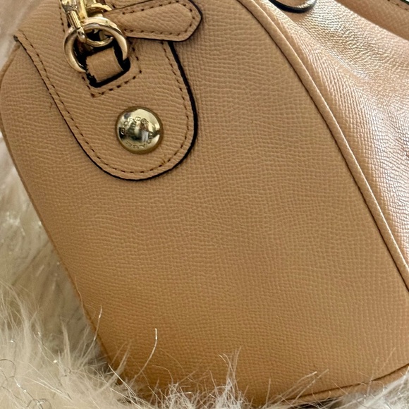 Coach Bennett Satchel Crossbody in Tan Leather - Picture 6 of 12